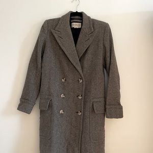 Ralph Lauren Harris Tweed Double Breasted Coat